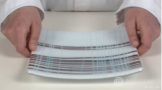 Bullseye Videos: Linear Reaction Plate - Warm Glass