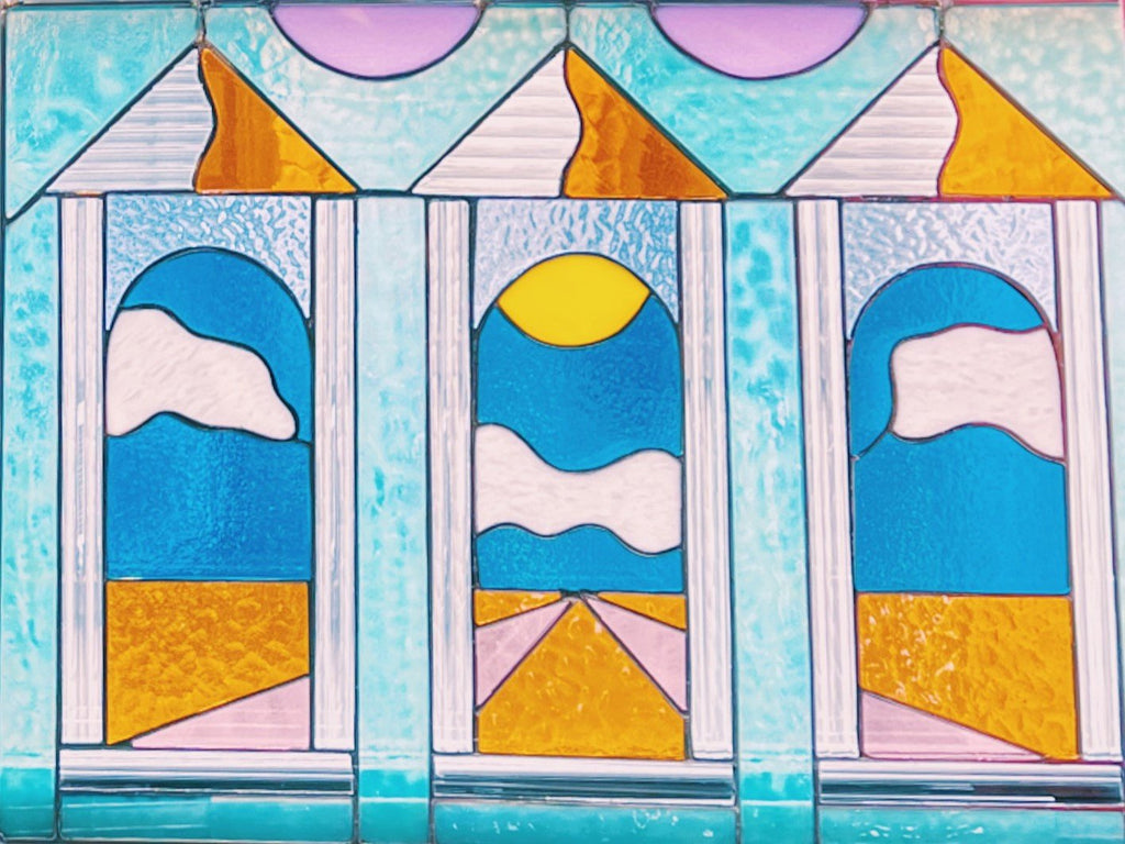 Kelsie McNair: Copper Foil Stained Glass - Warm Glass