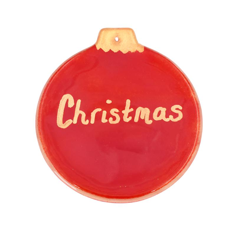 Bullseye Glass: 3mm Bauble (9cm) - Warm Glass