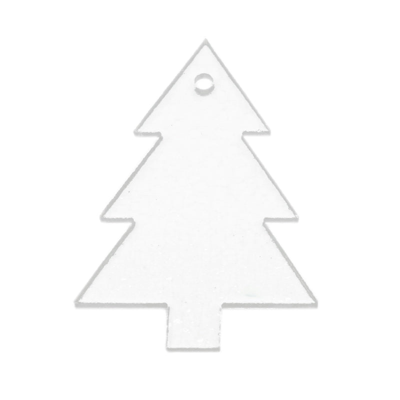 Bullseye Glass: 3mm Christmas Tree (9cm) - Warm Glass