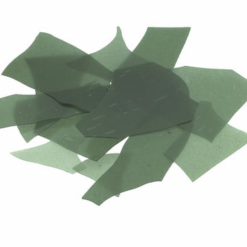 Bullseye Glass Confetti: Aventurine Green 1112 - Warm Glass