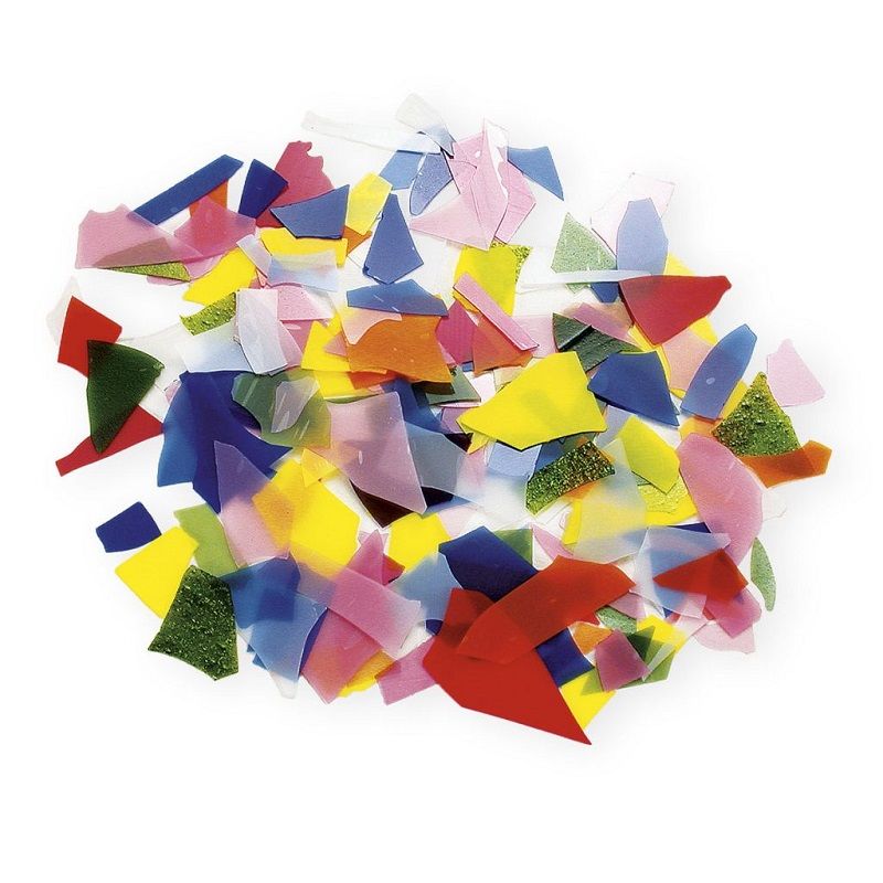 Bullseye Glass Confetti: Minimix - Warm Glass