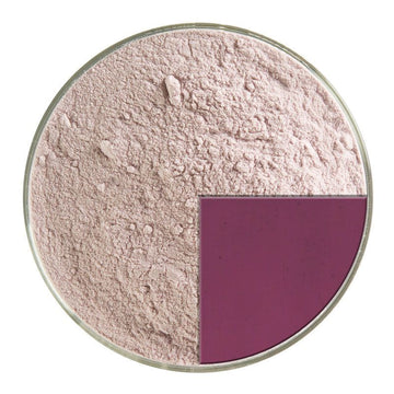 Bullseye Glass Frit: Deep Plum Powder 1105.08 - Warm Glass