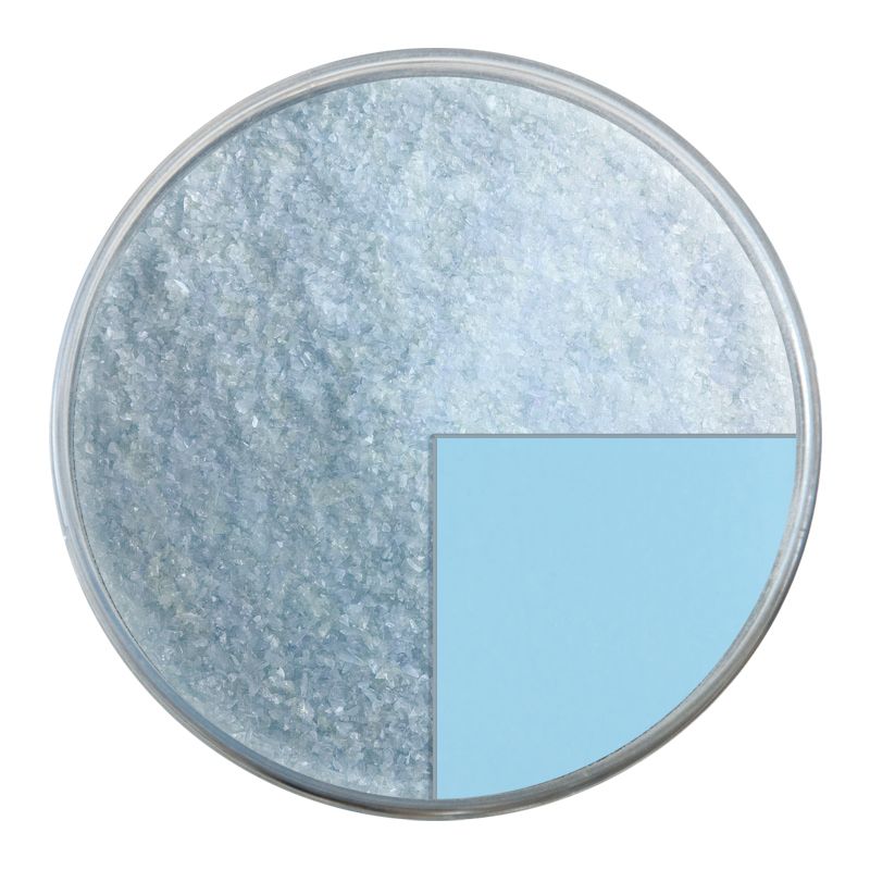 Bullseye Glass Frit: Glacier Blue Opal Fine 0104.01 - Warm Glass