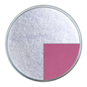 Bullseye Glass Frit: Light Pink Striker Transparent Fine 1215.01 - Warm Glass