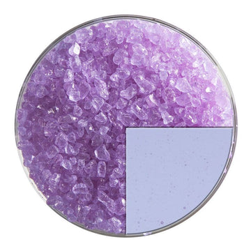 Bullseye Glass Frit: Neo Lavender Trans Coarse Frit 1442.03 - Warm Glass