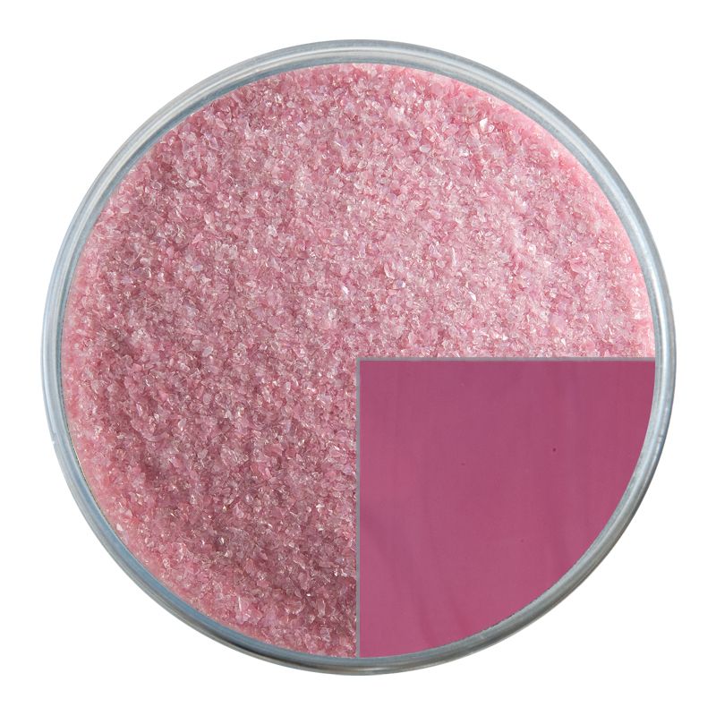 Bullseye Glass Frit: Pink Opal Fine 0301.01 - Warm Glass