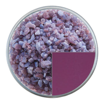 Bullseye Glass Frit: Plum Opal Coarse 0332.03 - Warm Glass