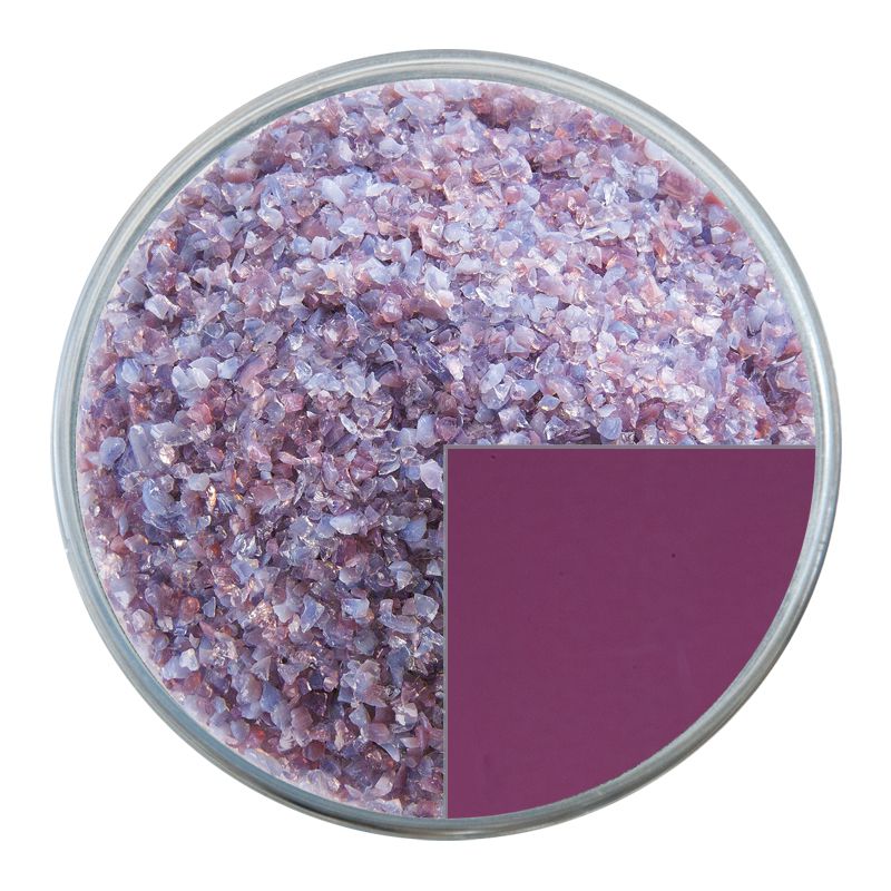 Bullseye Glass Frit: Plum Opal Medium 0332.02 - Warm Glass