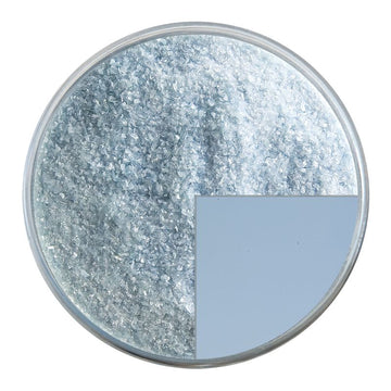 Bullseye Glass Frit: Powder Blue Opal Fine 0108.01 - Warm Glass