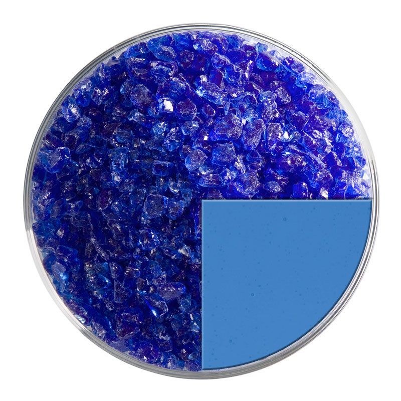 Bullseye Glass Frit: True Blue Coarse Frit 1464.03 - Warm Glass