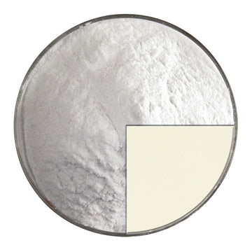 Bullseye Glass frit: Warm White Opal Glass Powder 0920.08 - Warm Glass