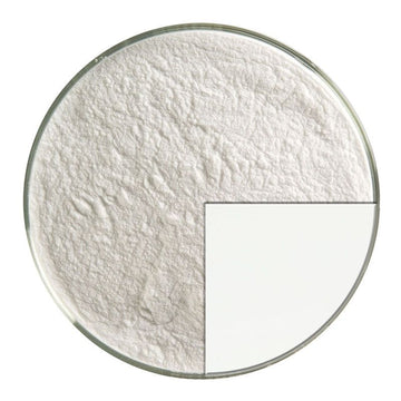 Bullseye Glass Frit: White Opal Powder 0113.08 - Warm Glass