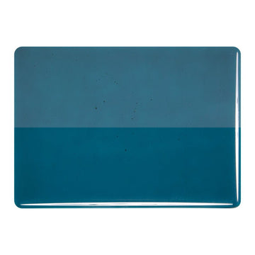 Bullseye Sheet Glass: 2mm Aquamarine Blue 1108.50 - Warm Glass