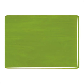 Bullseye Sheet Glass: 2mm Avocado Green Opal 0222.50 - Warm Glass