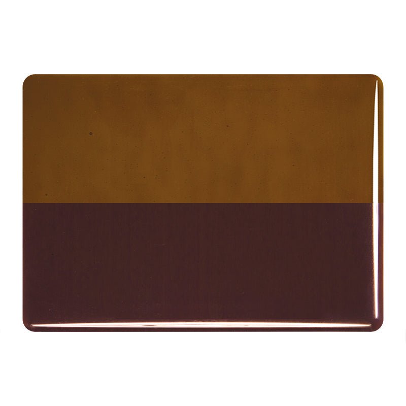 Bullseye Sheet Glass: 2mm Dark Rose Brown 1109.50 - Warm Glass