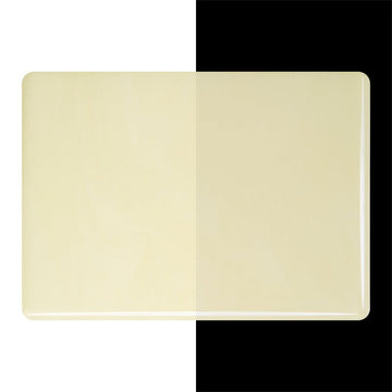 Bullseye Sheet Glass: 2mm French Vanilla Opal 0137.50 - Warm Glass