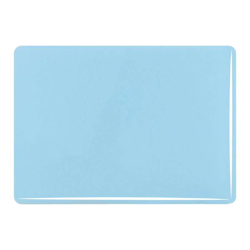 Bullseye Sheet Glass: 2mm Glacier Blue 0104.50 - Warm Glass