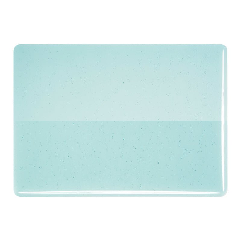 Bullseye Sheet Glass: 2mm Light Aquamarine Blue 1408.50 - Warm Glass