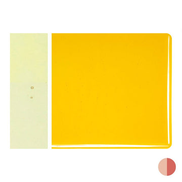 Bullseye Sheet Glass: 2mm Marigold Yellow Striker 1320.50 - Warm Glass