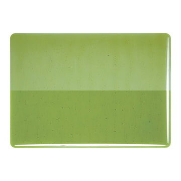 Bullseye Sheet Glass: 2mm Olive Green Transparent 1141.50 - Warm Glass