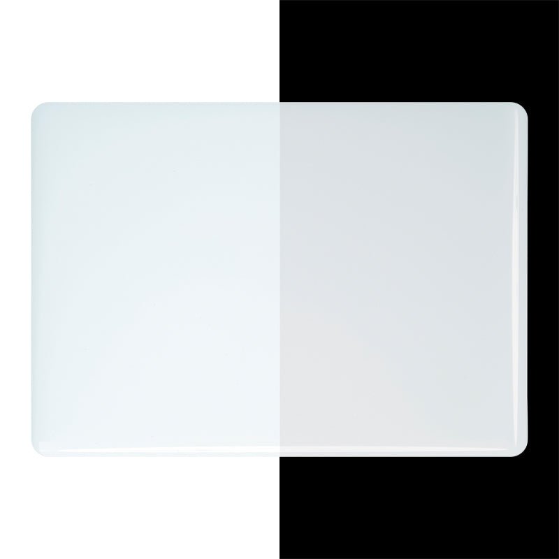 Bullseye Sheet Glass: 2mm Reactive Cloud Opal 0009.50 - Warm Glass