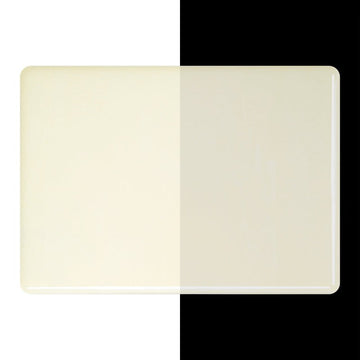 Bullseye Sheet Glass: 2mm Warm White Opal 0920.50 - Warm Glass