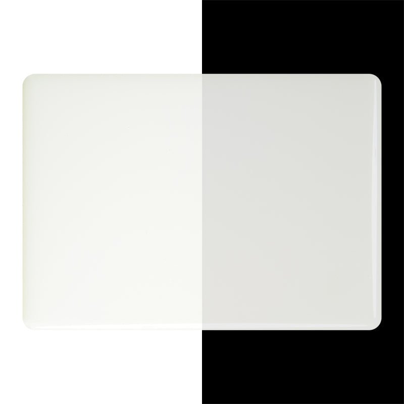 Bullseye Sheet Glass: 2mm White Opal 0113.50 - Warm Glass