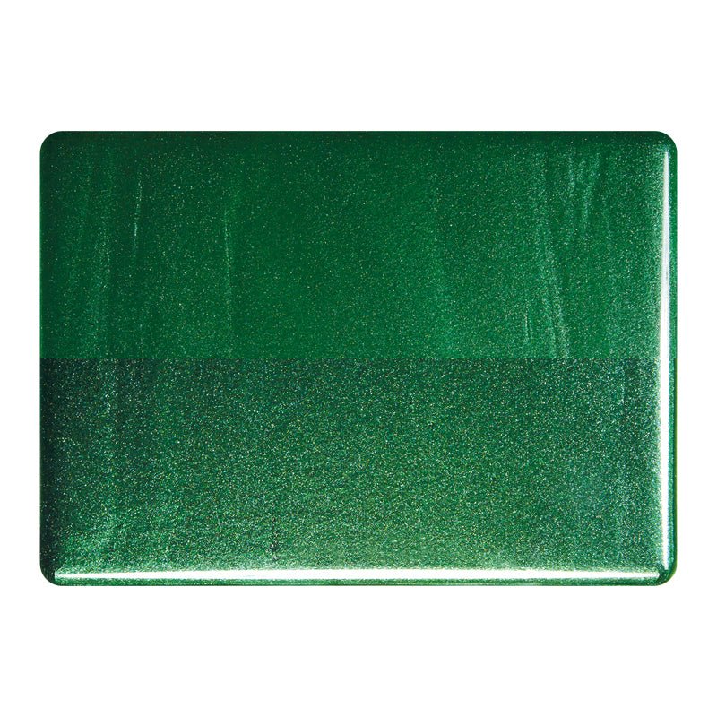 Bullseye Sheet Glass: 3mm Aventurine Green 1112.30 - Warm Glass