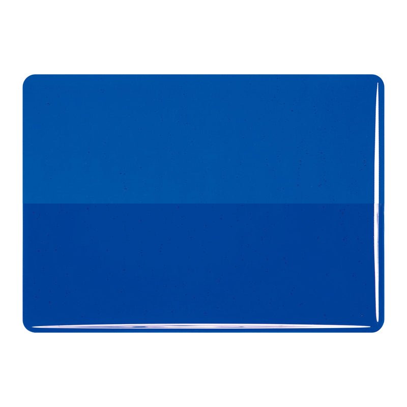 Bullseye Sheet Glass: 3mm Deep Royal Blue 1114.30 - Warm Glass