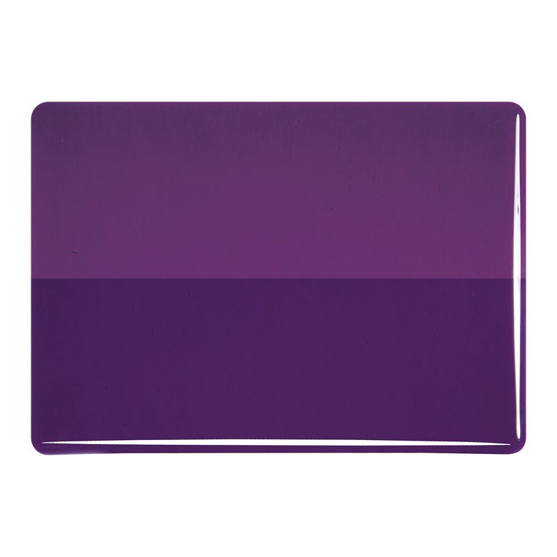 Bullseye Sheet Glass: 3mm Deep Royal Purple 1128.30 - Warm Glass