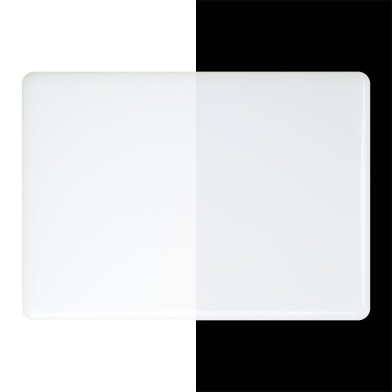 Bullseye Sheet Glass: 3mm Dense White Opal 0313.30 - Warm Glass