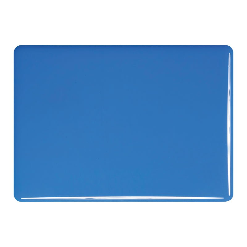 Bullseye Sheet Glass: 3mm Egyptian Blue Opal 0164.30 - Warm Glass