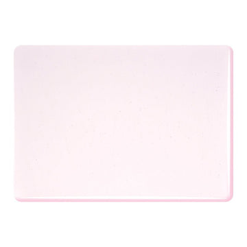 Bullseye Sheet Glass: 3mm Erbium Pink Tint 1821.30 - Warm Glass