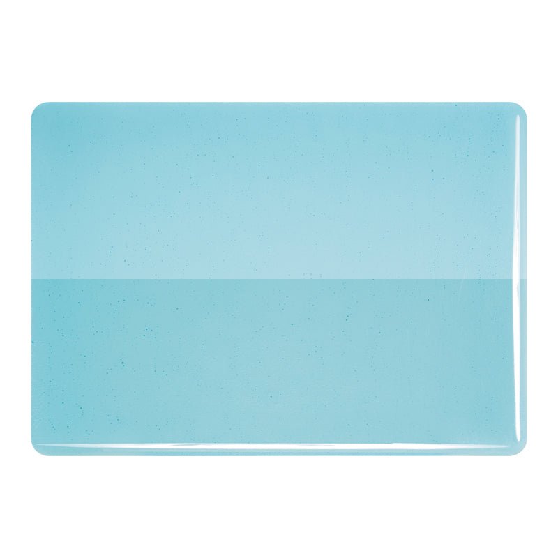 Bullseye Sheet Glass: 3mm Light Turquoise Blue 1416.30 - Warm Glass