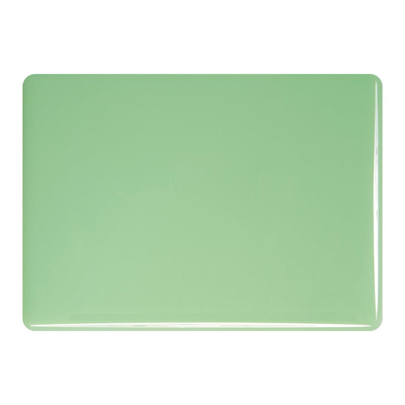 Bullseye Sheet Glass: 3mm Mint Green Opal 0112.30 - Warm Glass