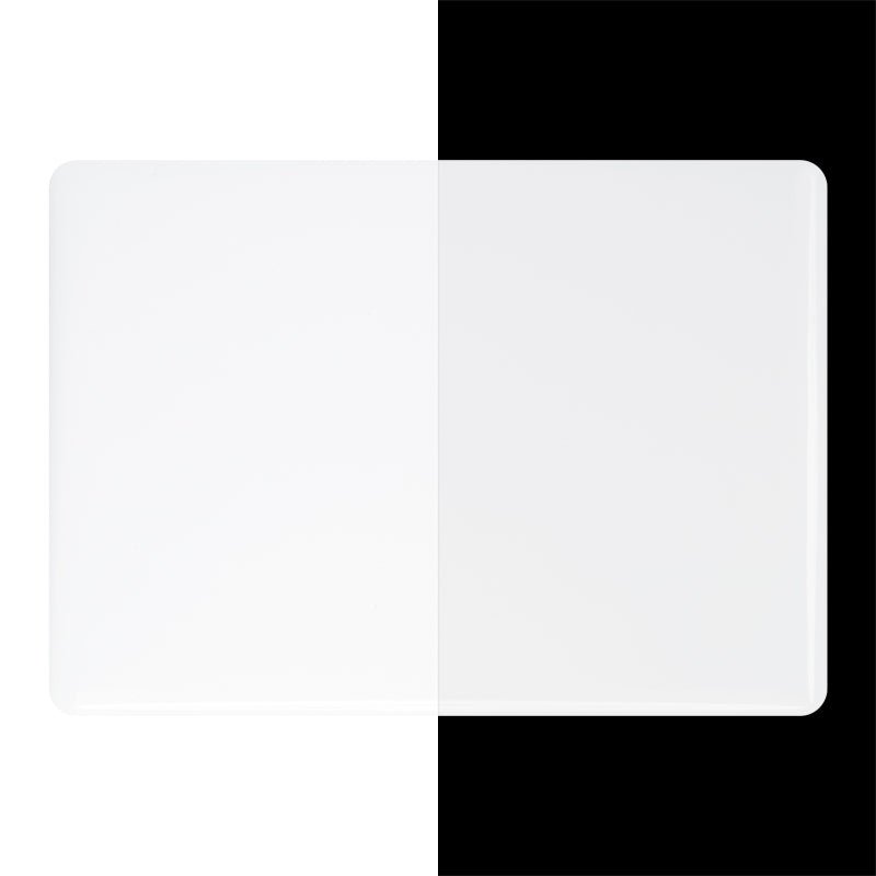 Bullseye Sheet Glass: 3mm Opaque White Opal 0013.30 - Warm Glass