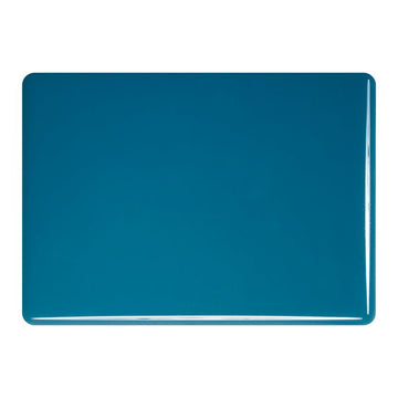 Bullseye Sheet Glass: 3mm Steel Blue Opal 0146.30 - Warm Glass