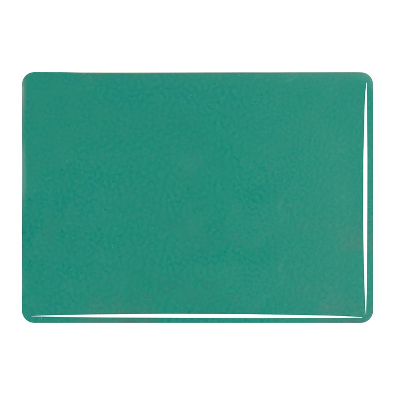 Bullseye Sheet Glass: 3mm Steel Jade Opal 0345.30 - Warm Glass