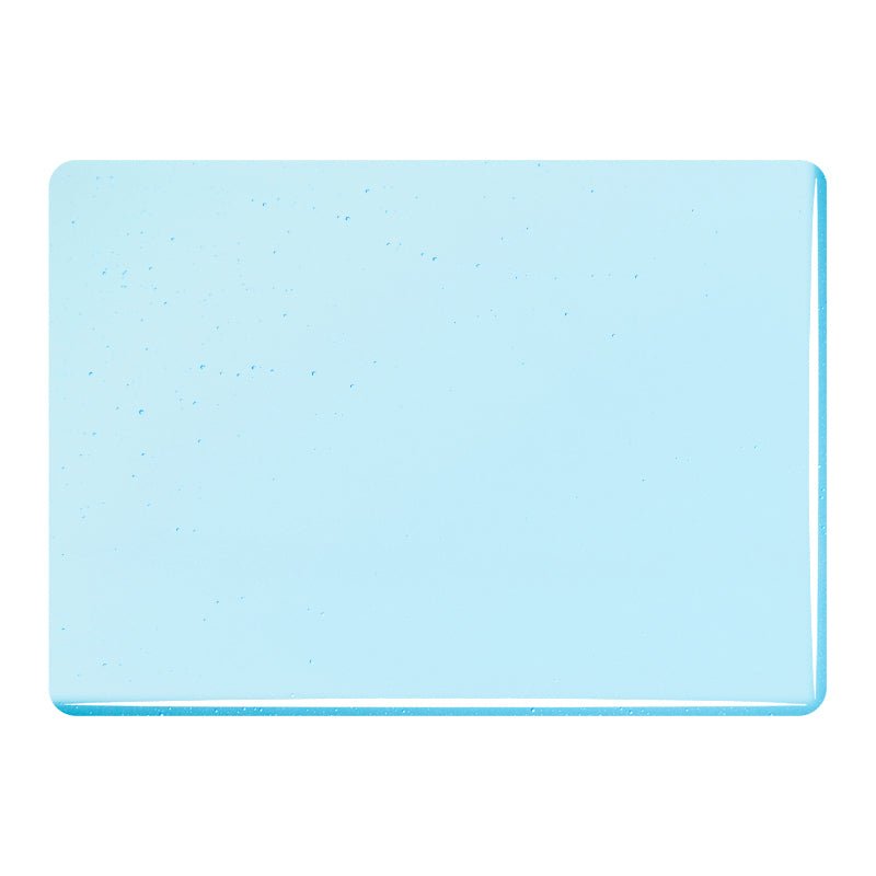 Bullseye Sheet Glass: 3mm Turquoise Blue Tint 1816.30 - Warm Glass