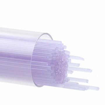 Bullseye Stringers: 1mm Neo - lavender Opal 0142 - Warm Glass