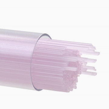 Bullseye Stringers: 1mm Petal Pink Opal 0421 - Warm Glass