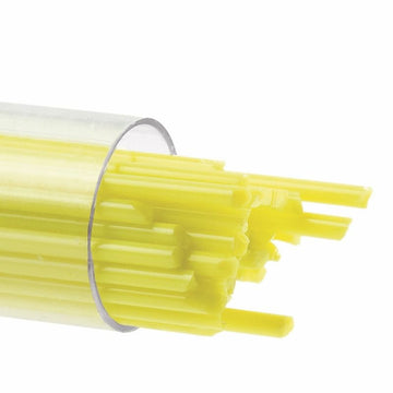 Bullseye Stringers: 2mm Canary Yellow Opal 0120 - Warm Glass