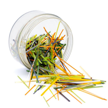 Bullseye Stringfetti: Grasses & Reeds Mix - Warm Glass