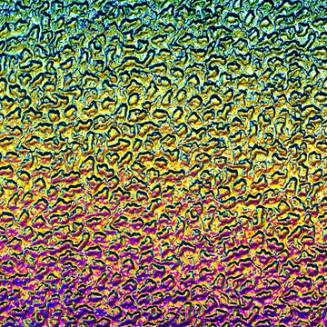 CBS Dichroic Texture: Matrix Rainbow 2 on black - Warm Glass