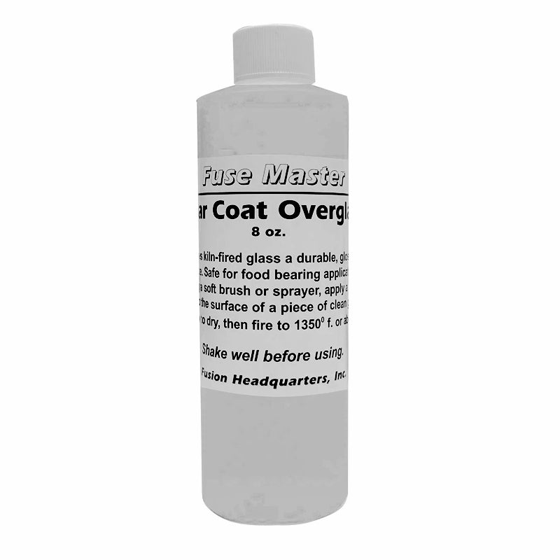 Clear Coat Overglaze 8oz - Warm Glass