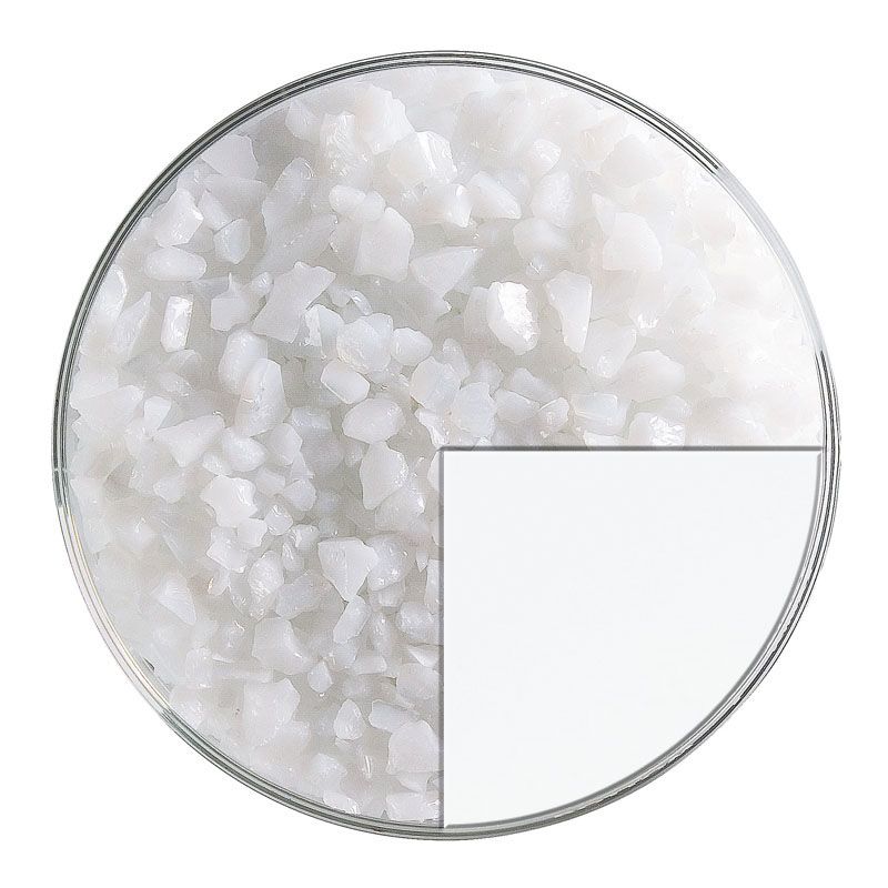 Dense White Opal Coarse Frit 0313.03 - Warm Glass