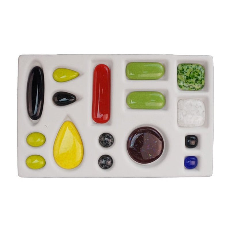 Earring & Pendant Pod Mould - Warm Glass