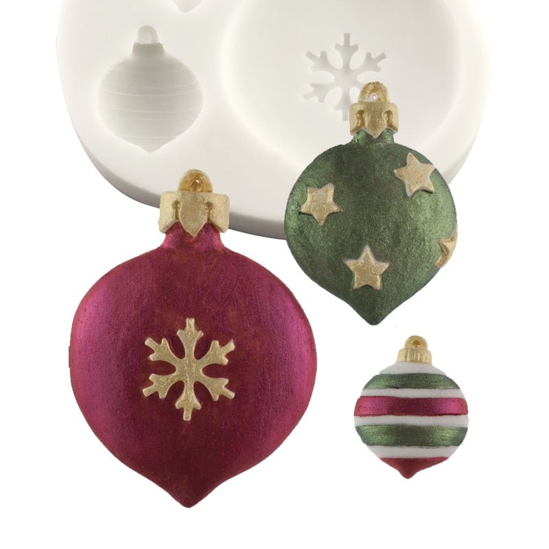 Freeze & Fuse Mould: Christmas Baubles - Warm Glass