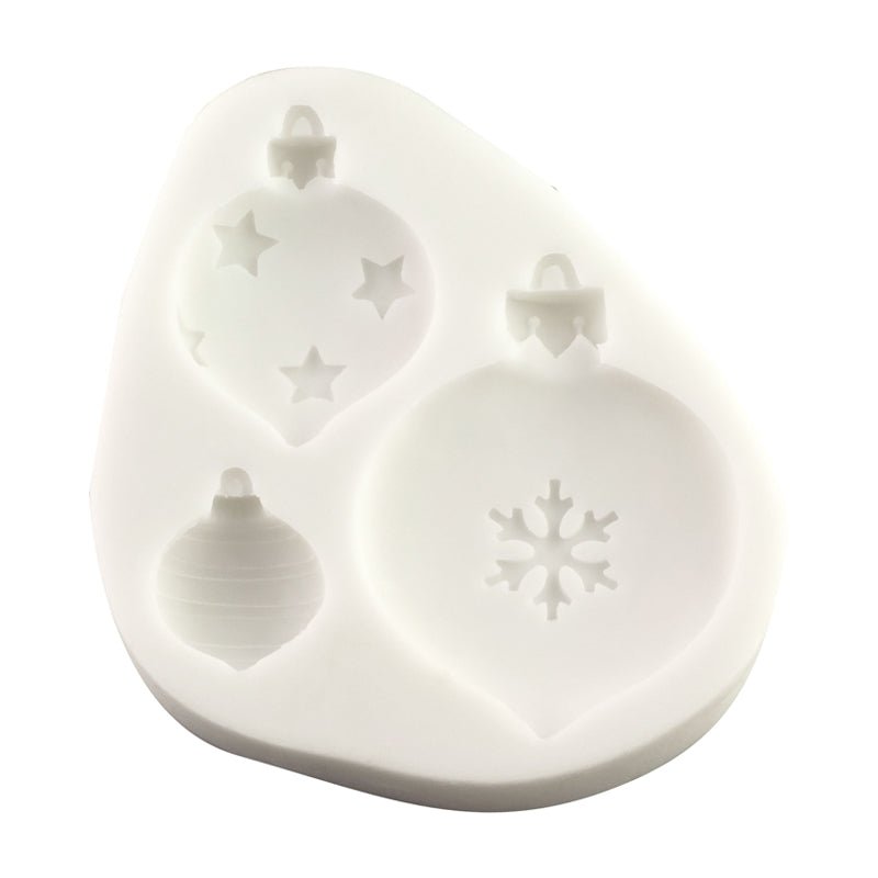 Freeze & Fuse Mould: Christmas Baubles - Warm Glass